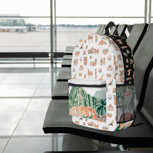Inca Spirit | Niedlich Illustriert Peru Bedruckter Rucksack