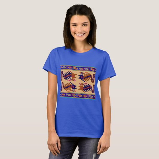 Inca Stamm Serpent T-Shirt (Vorne ganz)