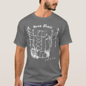 "Inca Trai: Hier kommen wir" - Wanderer T-Shirt (Vorderseite)