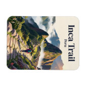 Inca-Trail Peru Magnet (Horizontal)