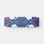 Inca Tribal Design Skateboard (Horizontal)