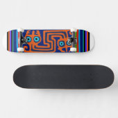 Inca Tribal Skateboard (Horizontal)