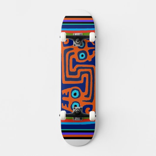 Inca Tribal Skateboard (Vorderseite)