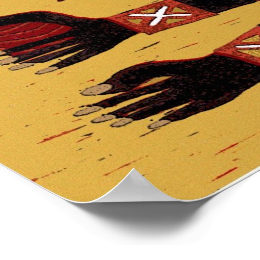 'Inca Warrior' Poster (Ecke)