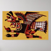 'Inca Warrior' Poster (Vorne)