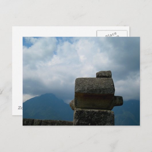 Incan Architectural Stones Postkarte (Vorne/Hinten)