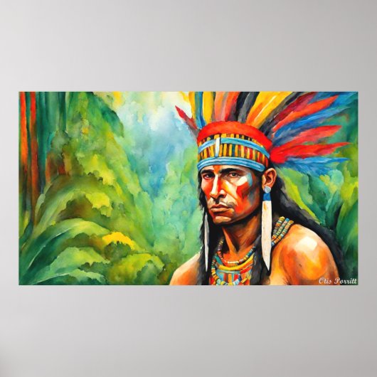 INCAN WARRIOR POSTER (Vorne)