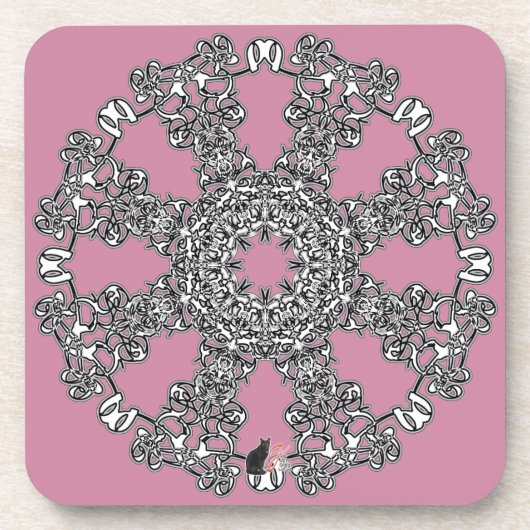 Incandescence Octa Glyph Dawn Untersetzer (Vorderseite)