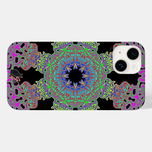 Incandescence Spectra Glyph Case-Mate iPhone Hülle (Rückseite (Horizontal))