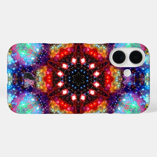 Incandescence Stellar Kaleid Case-Mate iPhone Hülle (Rückseite (Horizontal))
