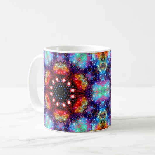 Incandescence Stellar Kaleid Kaffeetasse (Vorderseite Links)