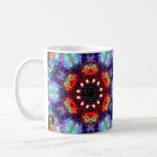 Incandescence Stellar Kaleid Kaffeetasse (Links)