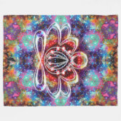 Incandescence Zen Fleecedecke (Vorderseite (Horizontal))