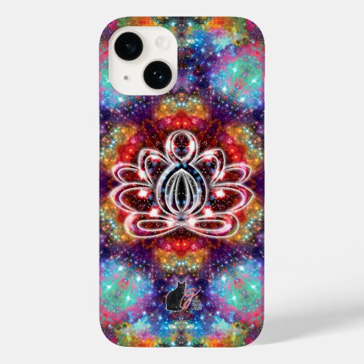 Incandescence Zen Lotus Case-Mate iPhone Hülle (Rückseite)