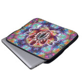 Incandescence Zen Lotus Laptopschutzhülle (Vorne Knopf)