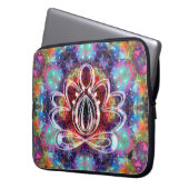 Incandescence Zen Lotus Laptopschutzhülle (Vorderseite Links)