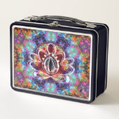 Incandescence Zen Lotus Metall Brotdose (Vorderseite)