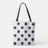 Incantra-Hauptlogo und gemusterte Tasche (Rückseite)