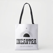 incantra primäres Logo (dunkel auf hell) Tasche (Vorderseite)