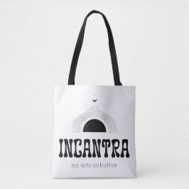 incantra primäres Logo (dunkel auf hell) Tasche