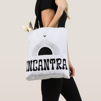 incantra primäres Logo (dunkel auf hell) Tasche