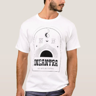Incantra Tarot-inspiriertes T-Shirt (dunkel auf he
