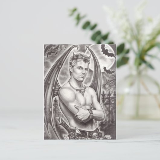 Inccubus Postkarte (Stehend Vorderseite)