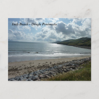 Inch Beach Postcard Postkarte
