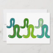 Inch-Wurm-Drill-Team Einladung (Vorderseite)