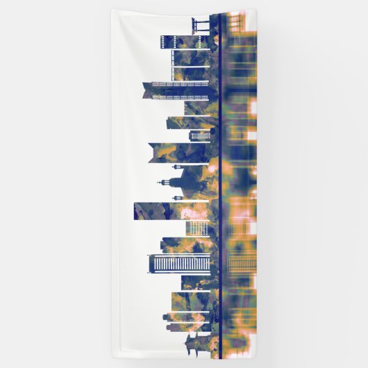 Incheon Skyline Banner (Vertikal)