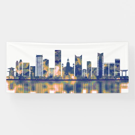 Incheon Skyline Banner (Horizontal)
