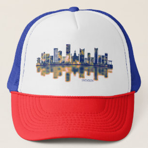 Incheon Skyline Truckerkappe