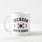 Incheon Südkorea Kaffeetasse (Links)