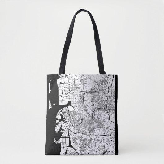 Incheon Südkorea Karte Tasche (Vorderseite)