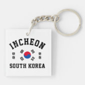 Incheon Südkorea Schlüsselanhänger (Rückseite)