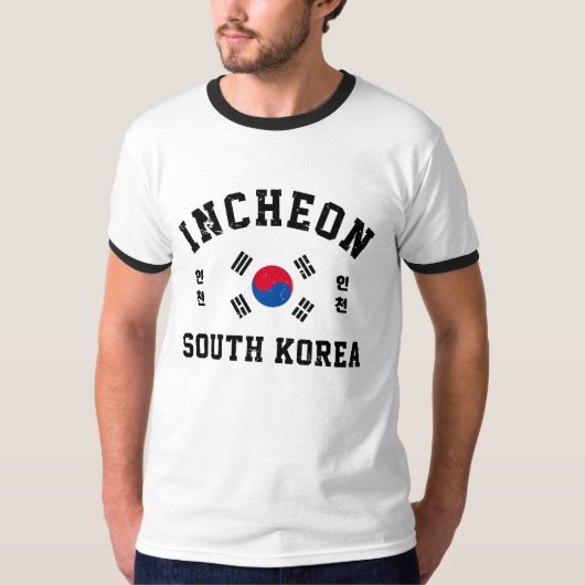 Incheon Südkorea T-Shirt (Vorderseite)