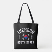 Incheon Südkorea T-Shirt Tasche (Rückseite)