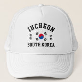 Incheon Südkorea Truckerkappe (Vorderseite)
