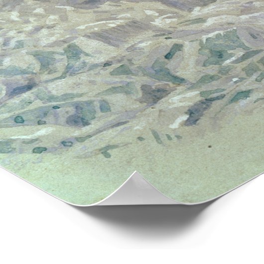 Incident on a Trading Journey: HMS Terror Poster (Ecke)