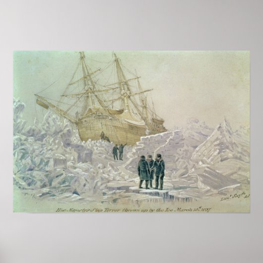 Incident on a Trading Journey: HMS Terror Poster (Vorne)