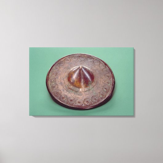 Incised Button head, from Ireland, c.700 BC Leinwanddruck (Vorderseite)