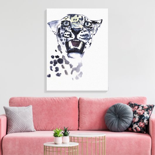 Incisor Snarl Leinwanddruck (Insitu (Wohnzimmer))