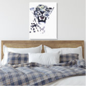 Incisor Snarl Leinwanddruck (Insitu (Schlafzimmer))