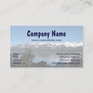 Incline Village, Nordküste Lake Tahoe Visitenkarte