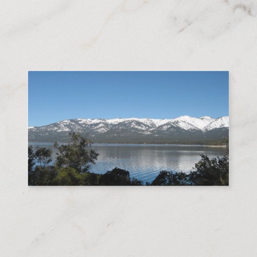 Incline Village, North Shore Lake Tahoe Visitenkarte (Rückseite)