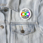 Include Everyone Rainbow Infinity Symbol  Button (Beispiel)