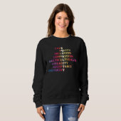 Inclusion acceptance handicap solidarity Diversity Sweatshirt (Vorne ganz)