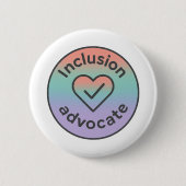 Inclusion Advocate Button (Vorderseite)