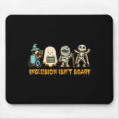 Inclusion Isn't Y Halloween Sped Teacher Women Men Mousepad (Vorne)