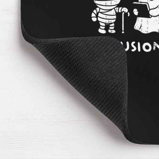 Inclusion Isn't Y Slp Halloween Ghost Mummy Sped T Mousepad (Ecke)